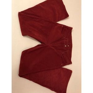 Corduroy flare pants