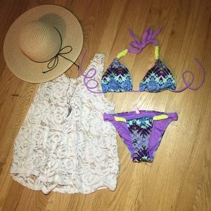 💥NWOT💥 VS Hot Sexy Neon Triangle Bikini Hot Set