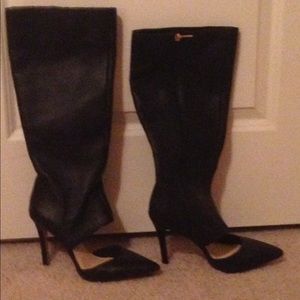 Jessica Simpson Knee high, leather, heel boots