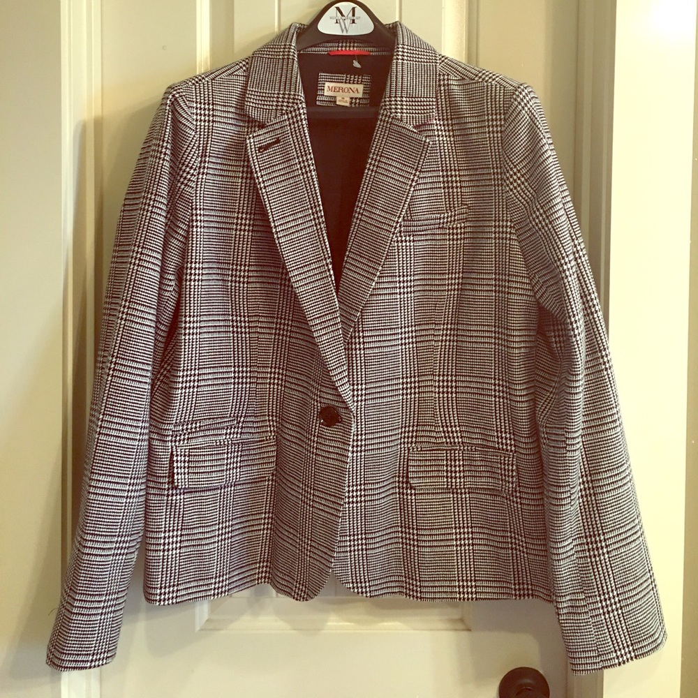 Houndstooth Blazer