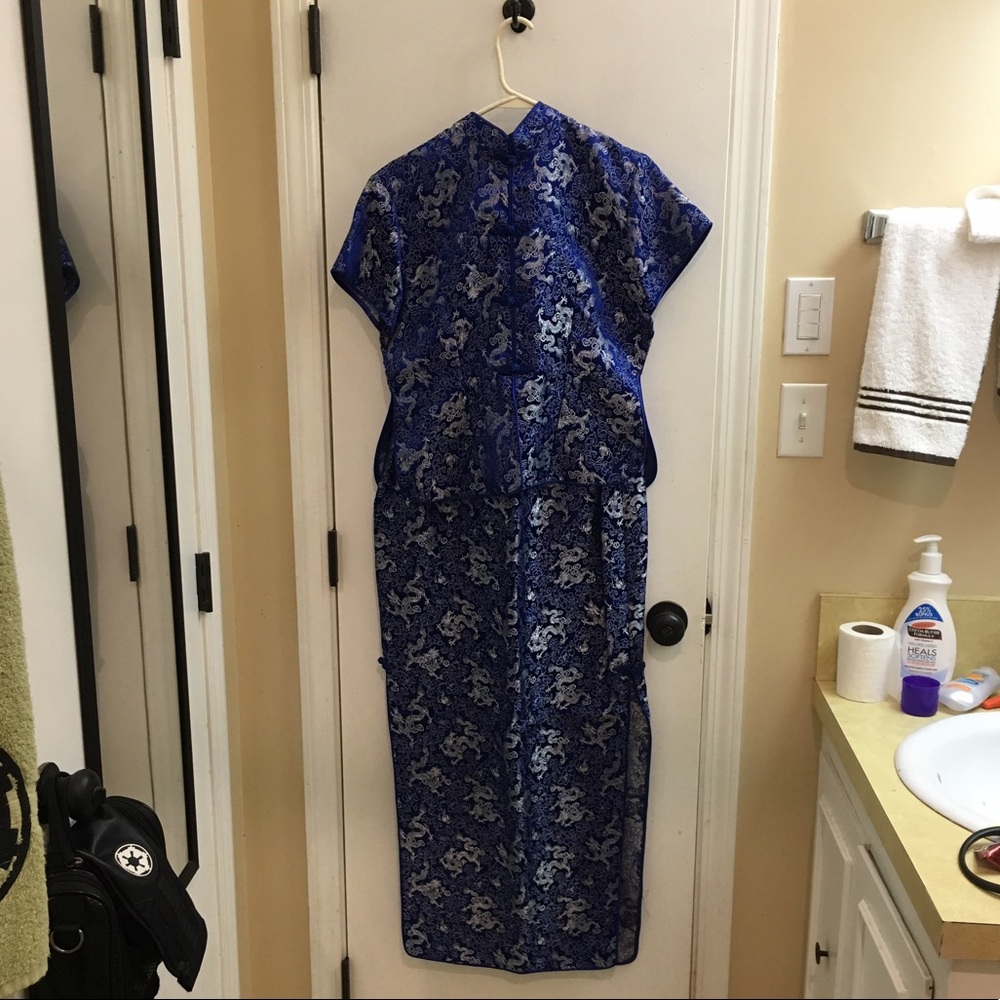 Chinese Top and Skirt combo