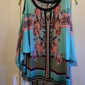 NWOT never worn cold shoulder top NY & Co