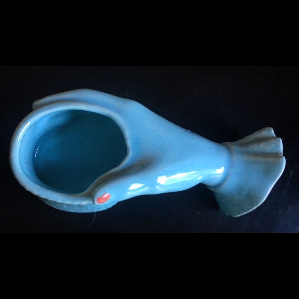 Vintage ceramic lady hand jewelry/cosmetics dish