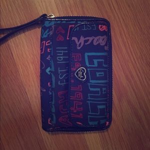 Authentic Coach Wristlet with Phone Pouch
