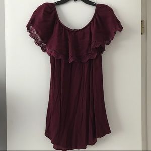 SOLD- Off the Shoulder Dress