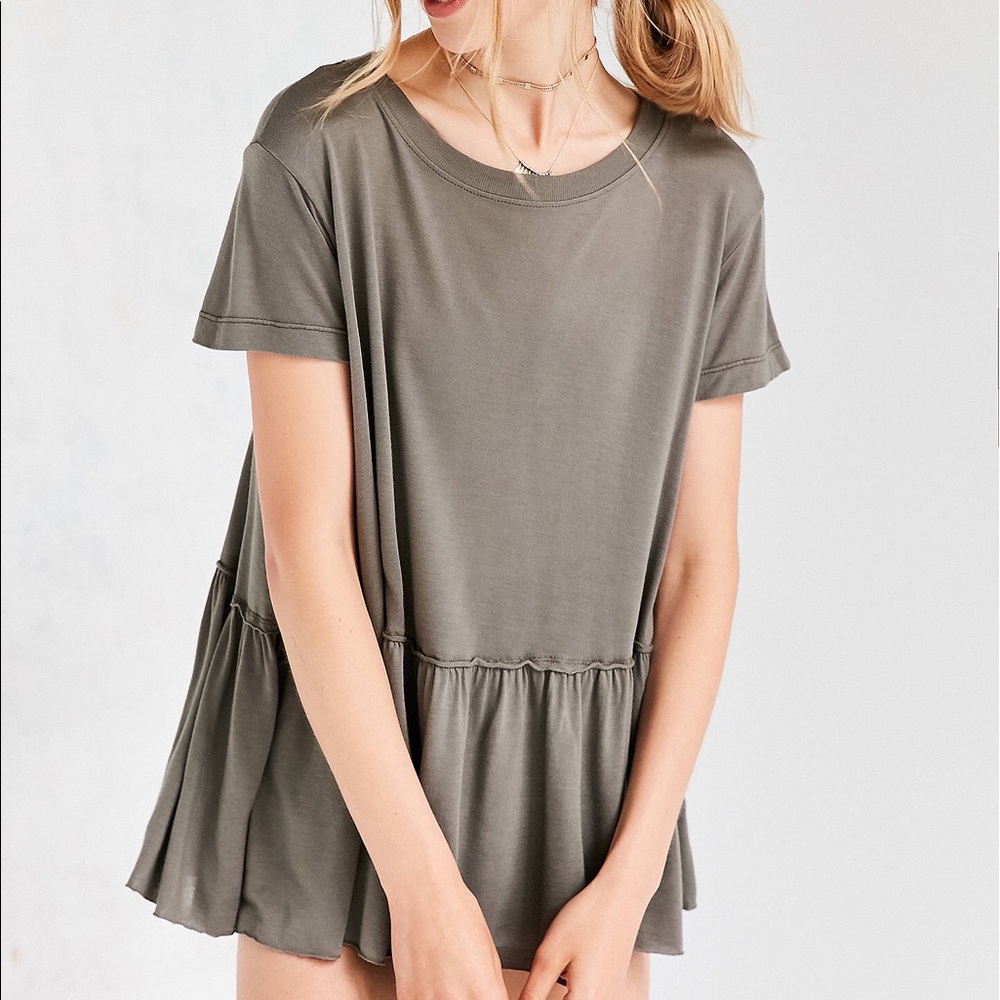Urban Outfitters Peplum Tee