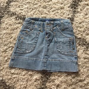 Light denim mini skirt, NWT