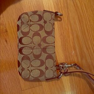Authentic Coach Wristlet
