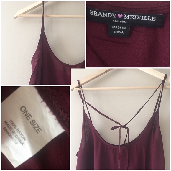 Brandy Melville Belle slip dress OS - Picture 4 of 4