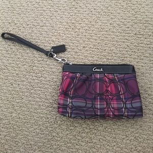 Coach wristlet