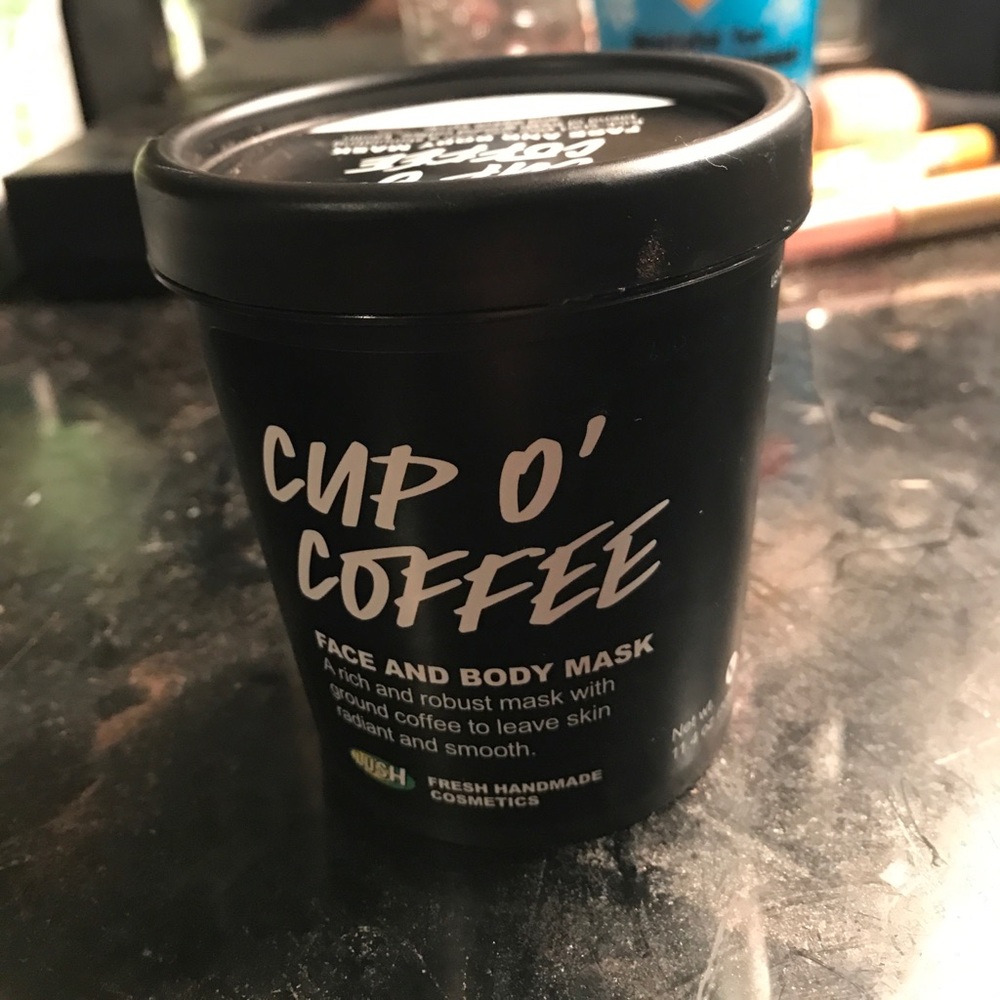 Lush "Cup O' Coffee" Face & Body Mask