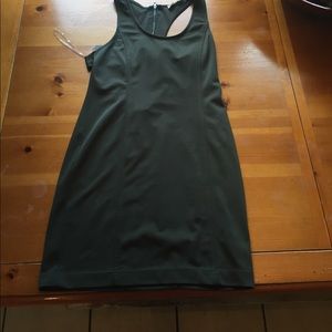 Olive green dress