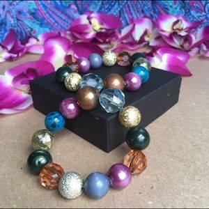 Colorful beaded bracelets
