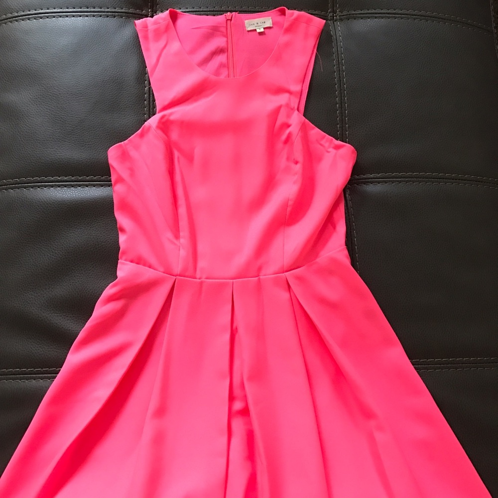 Hot pink tea cup dress