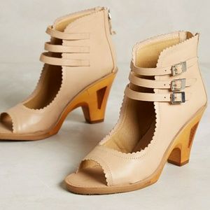 Anthropologie Latigo Nude Shootie