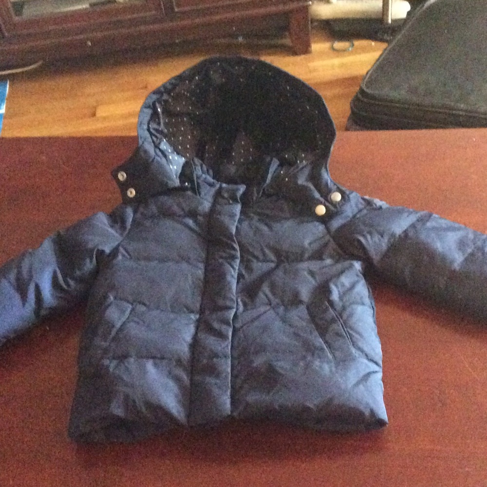 Navy blue coat