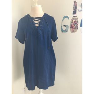 Blue Denim Dress