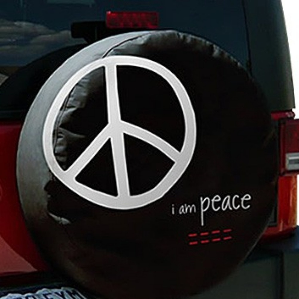 🛑SOLD🛑  PLW Black Tire Cover W/ GIFT