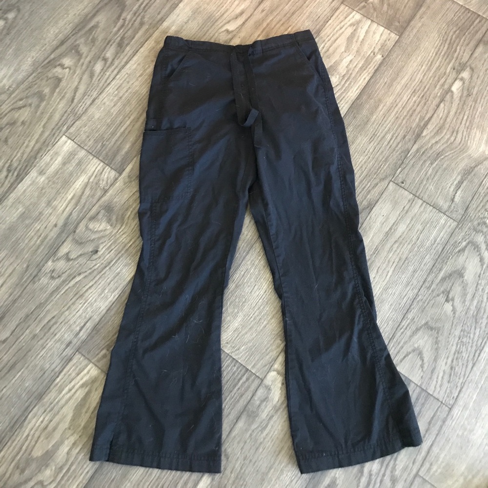 Black scrub pants, barely warn. Like new