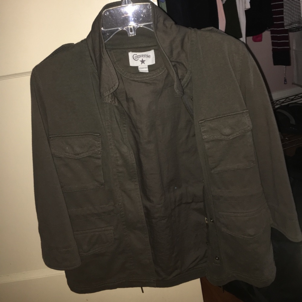 Converse Army Green Jacket