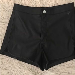 Leather Shorts || NWOT