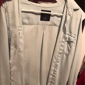 Long denim cardigan American Eagle