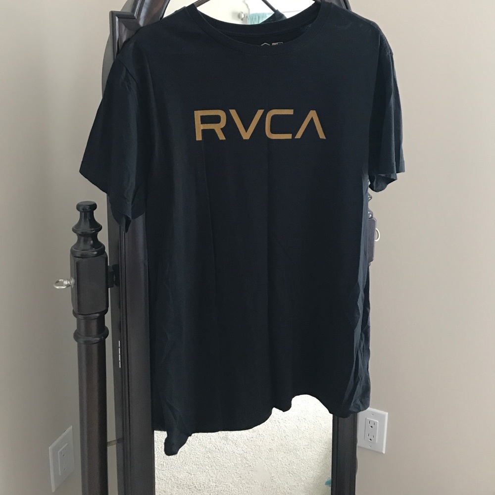 RVCA shirt.