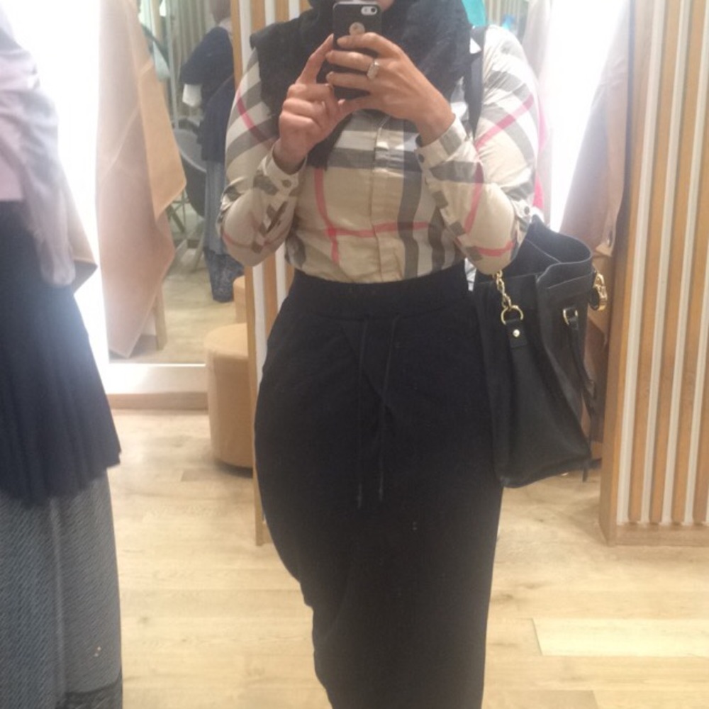 Burberry button down shirt