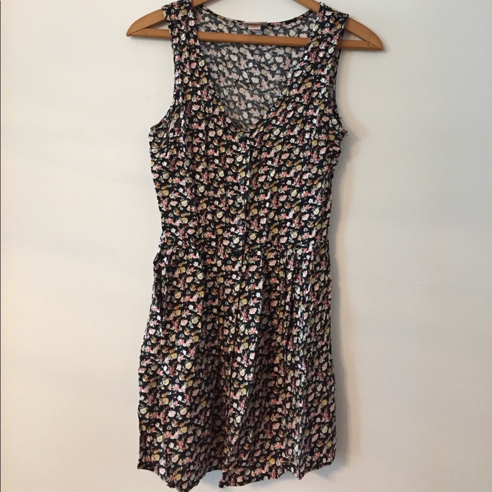 Mossimo Floral Button up Dress