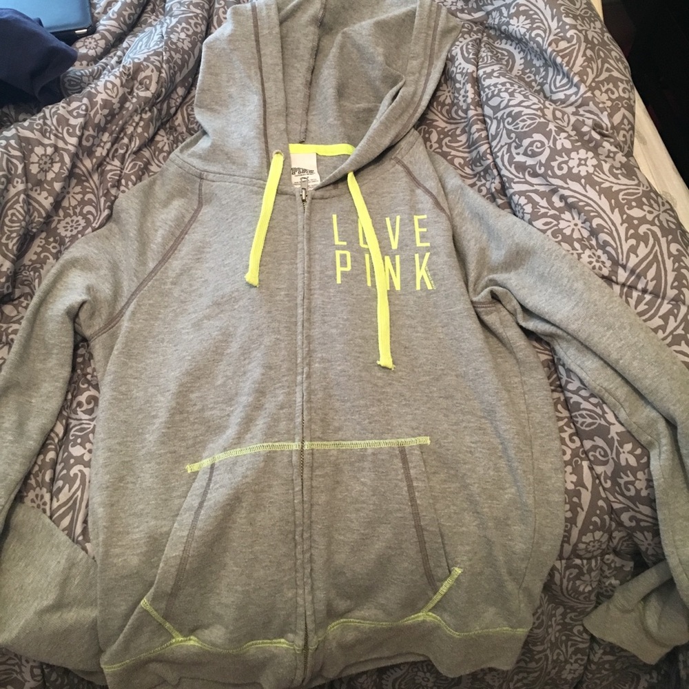 Victoria Secret Pink Grey Sweatshirt