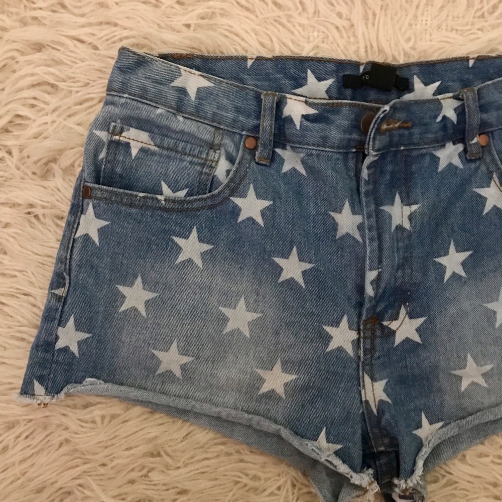 Denim cut-offs || July Fourth!