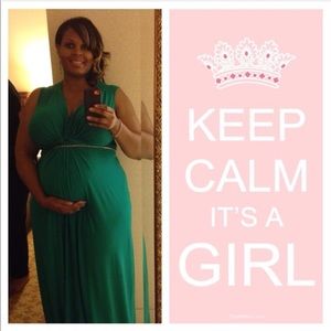 A Pea in the Pod Jessica Simpson Maternity Dress