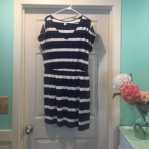 ⚓️ Old Navy ⚓️ Blue and white striped dress