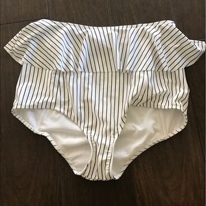 Pinstripe peplum Kortni Jeane bottoms