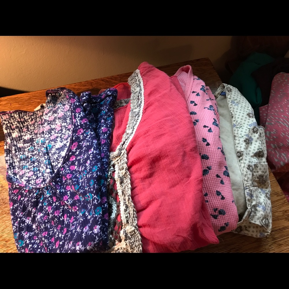4 Free people xs tops