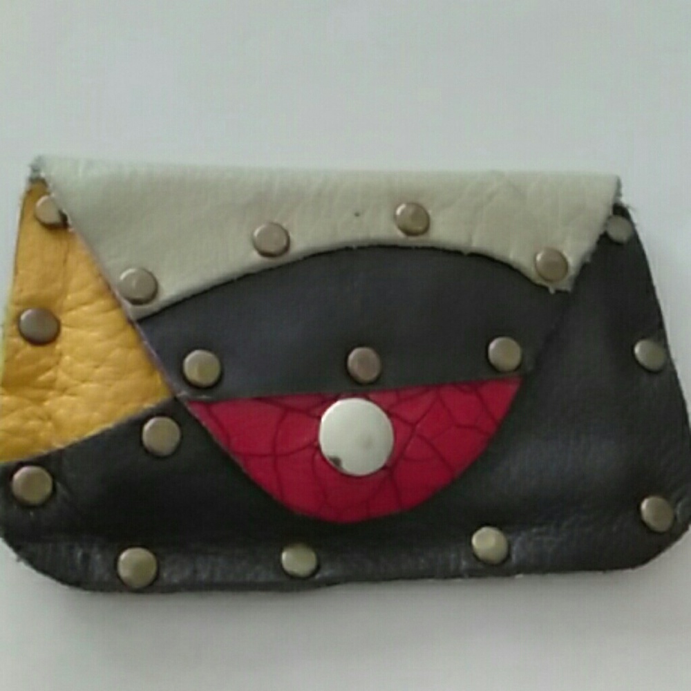 Handmade leather Change Purse