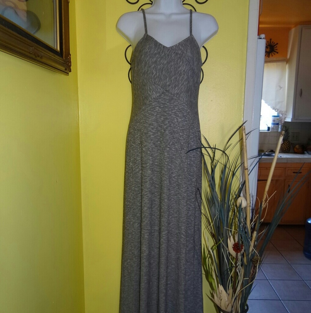 Mossimo Gray Maxi Dress
