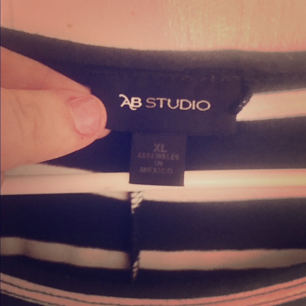 Abc studio striped top