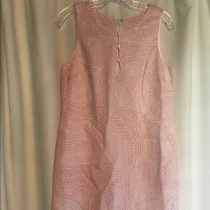 Island and Company Pink and White Dress