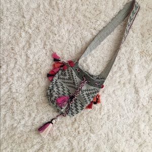 Boho cross body purse