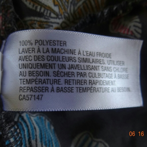 Mossimo Gray Sheer Flower Top - Picture 6 of 6