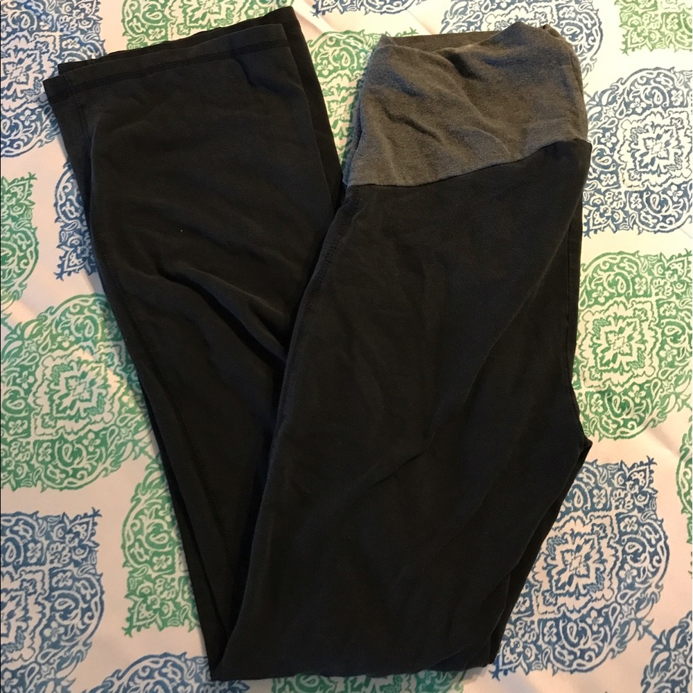 Motherhood Maternity Fold Over Yoga Pants
