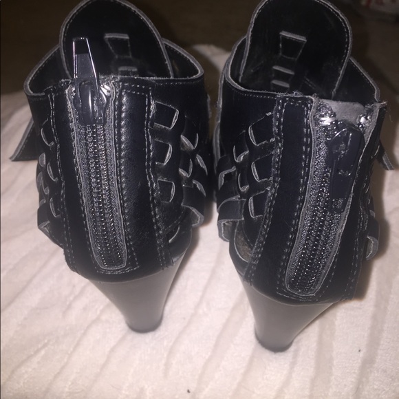 Black Charlotte Russe Wedges - Picture 2 of 4