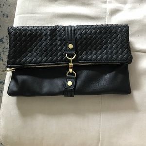 Steve Madden black clutch