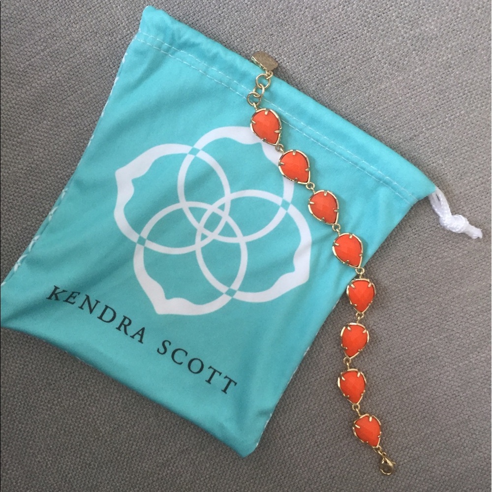 Kendra Scott Orange Bracelet