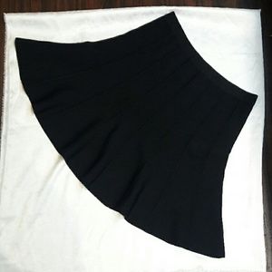 LINE the label black flare skirt sz M.