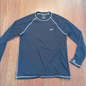 Men's Speedo Long Sleeve Swim Shirt NWOT