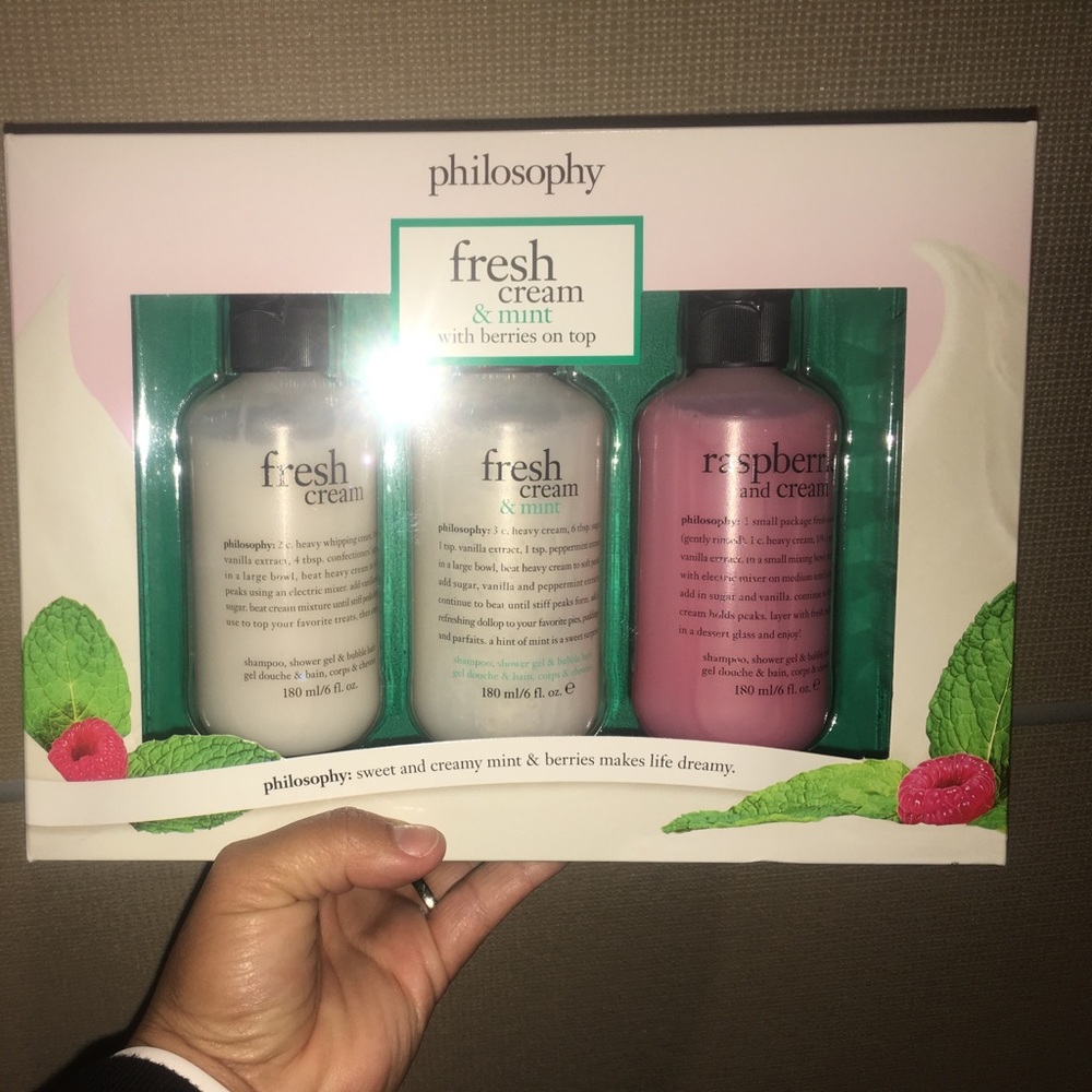 NIB Philosophy Shampoo, Shower Gel and Bubble Bath