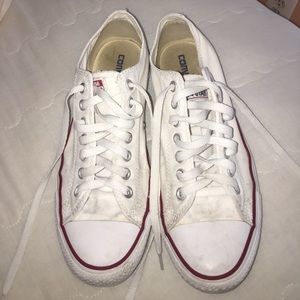 White converse shoes