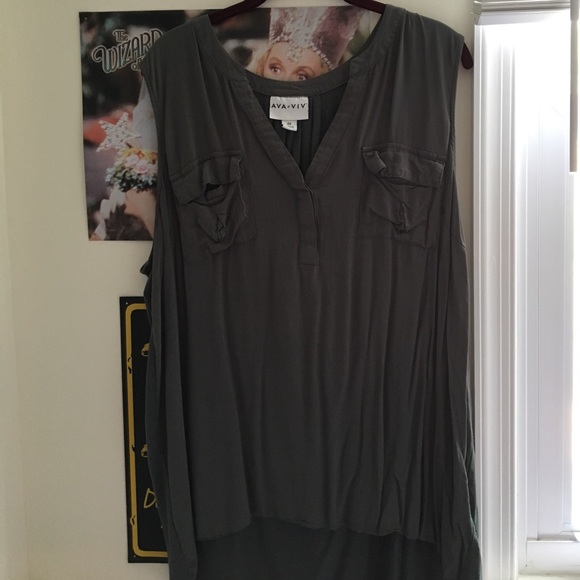 Ava and Viv sleeveless blouse - Picture 1 of 1